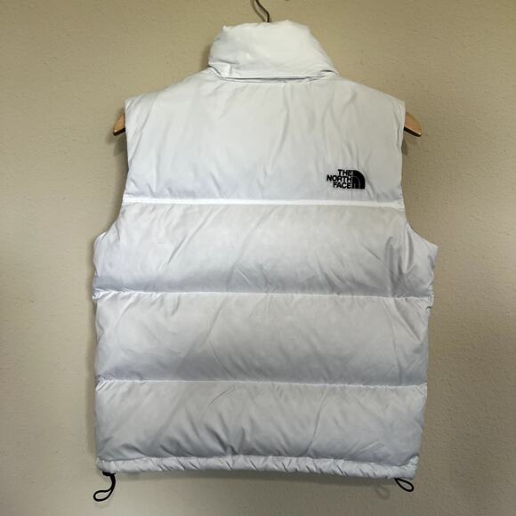 The Northface 700 Goose Down White Vest Sz S - Picture 7 of 12